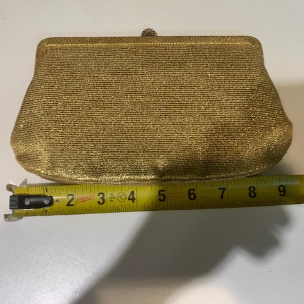 La France gold clutch- vintage